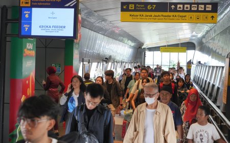 Libur Panjang Imlek 2026, KAI Daop 2 Bandung Siapkan 67.510 Kursi dan Tambah KA Parahyangan Fakultatif