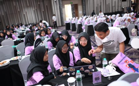 Amazon Girls Tech Day Libatkan Lebih dari 400 Siswi