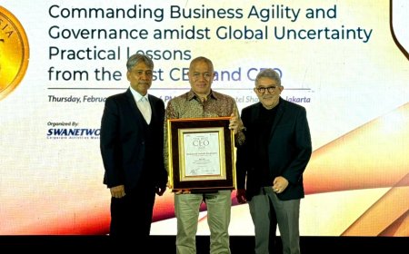 Kepemimpinan Visioner Antar JNE Raih Indonesia Best CEO 2025