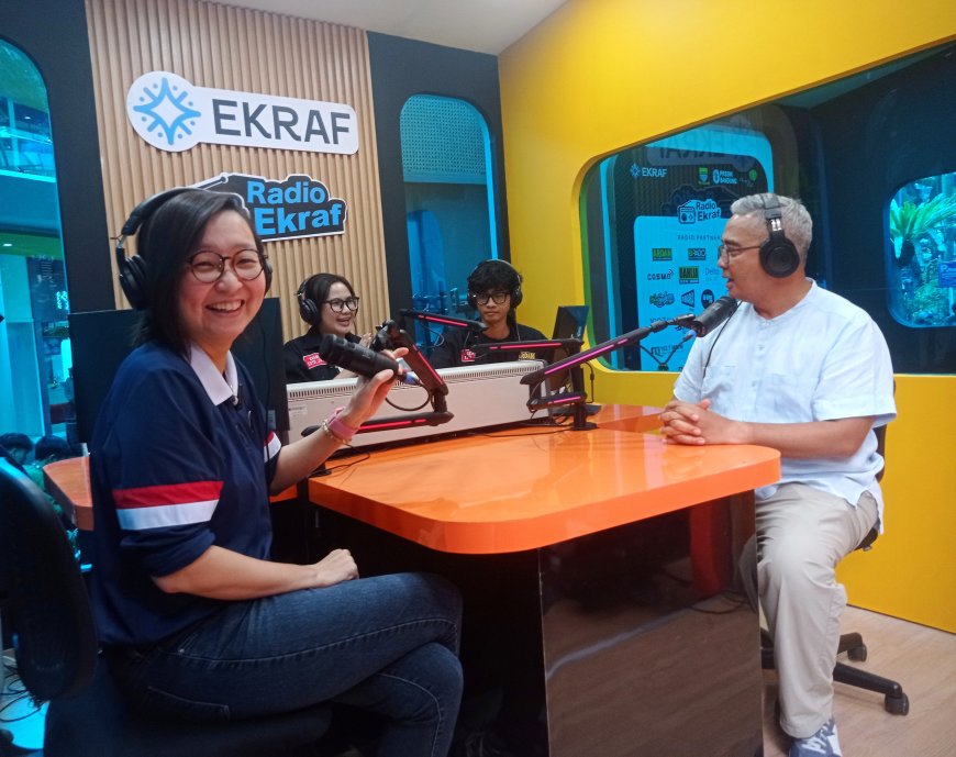 Kementerian Ekraf Luncurkan Radio Ekraf di Bandung, Dukung Penguatan Jejaring Pelaku Ekonomi Kreatif