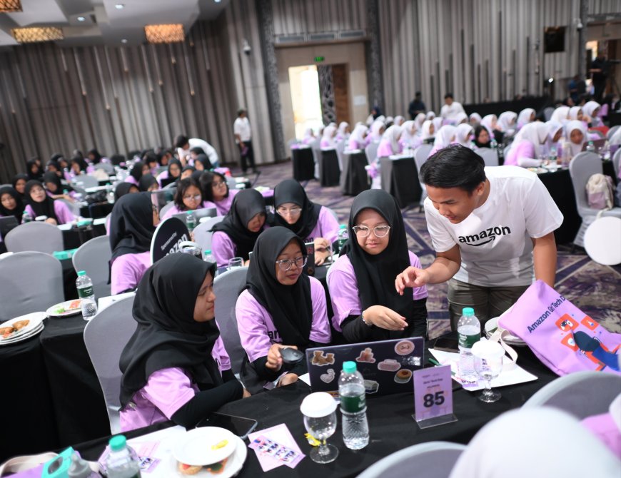 Amazon Girls Tech Day Libatkan Lebih dari 400 Siswi