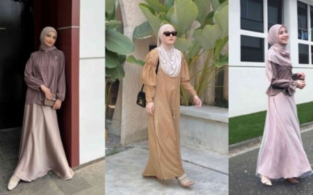 Inspirasi Outfit Bukber Simpel tapi Elegan, Contek Gaya Earth Tone