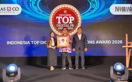 JNE Sabet Indonesia TOP Digital PR Award 2026, Strategi Komunikasi Digital Jadi Sorotan