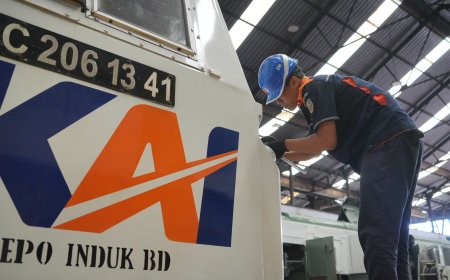 Angkutan Lebaran 2026, KAI Daop 2 Bandung Pastikan Armada Prima: 30 Lokomotif dan 275 Kereta Disiapkan