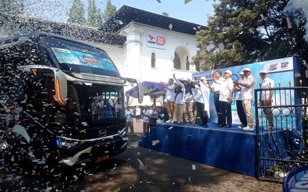 Berangkatkan 451 Pemudik, Pos Indonesia Ikut Sukseskan Program  Mudik Gratis BUMN 2026