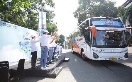 Lebih dari 100 Ribu Pemudik Ikuti Mudik Gratis BUMN 2026, ADHI KARYA Berangkatkan ke Tiga Kota