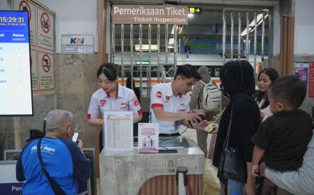 H+4 Lebaran, 844 Ribu Penumpang Gunakan Commuter Line Bandung