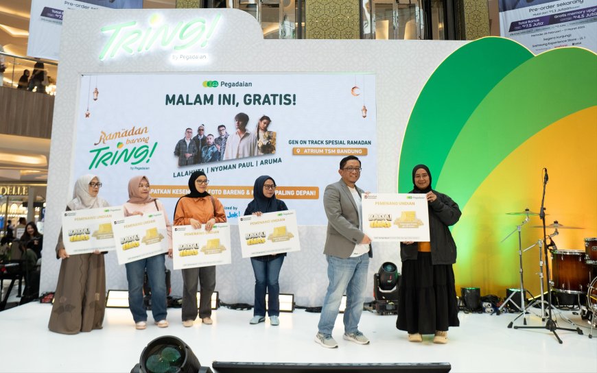 Rezeki Ramadan, Nasabah Pegadaian Menang Emas Batangan 124 Gram di Undian Badai Emas