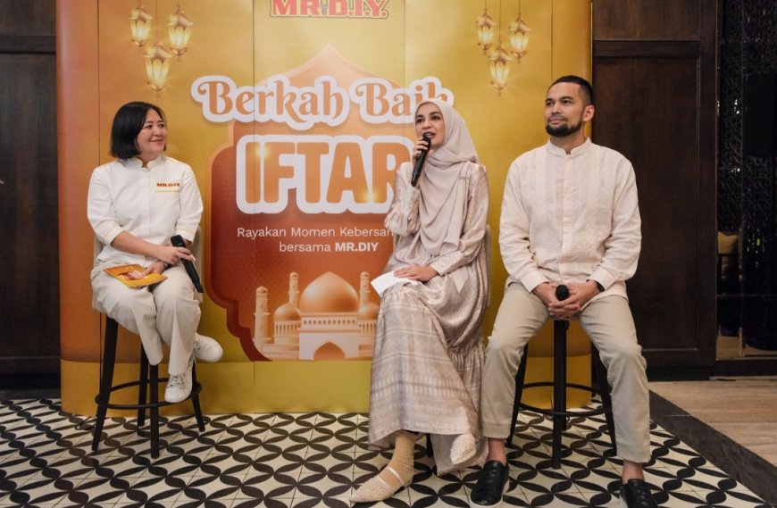 MR.D.I.Y. Indonesia Ajak Teuku Wisnu dan Shireen Sungkar Berbagi Iftar dengan 650 Anak Panti