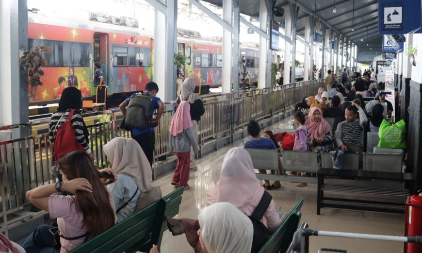 Stasiun Tasikmalaya Jadi Tersibuk Ketiga pada 5 Hari Angkutan Mudik Lebaran 2026