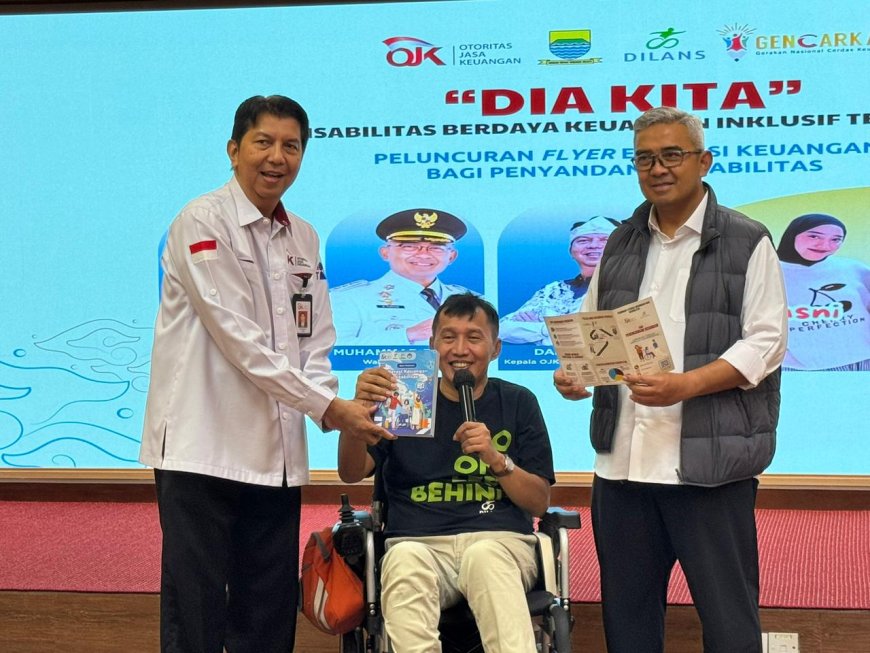OJK dan Pemkot Bandung Luncurkan DIA KITA, Akses Keuangan Ramah Disabilitas Makin Terbuka