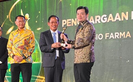 Bio Farma Ukir Prestasi Lingkungan, 10 Kali Raih PROPER Emas Tanpa Putus