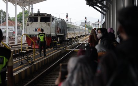 Bandung dan Kiaracondong Jadi Primadona! Ini Daftar 7 Stasiun Tersibuk Saat Mudik Lebaran 2026