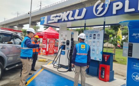 Pengguna Kendaraan Listrik Melonjak, SPKLU di Jawa Barat Diserbu Pemudik
