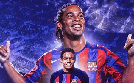 Putra Ronaldinho Pilih Jalan Sendiri: Joao Mendes Tegaskan Tak Mau Hidup di Bayang-Bayang Sang Legenda
