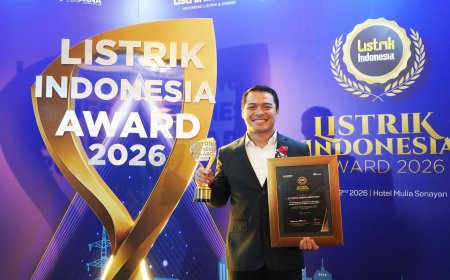 SEI Jadi yang Terbaik di Listrik Indonesia Award 2026