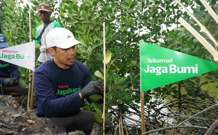 Rayakan Hari Bumi 2026, Telkomsel Ajak Masyarakat Wujudkan Aksi Nyata Jaga Lingkungan