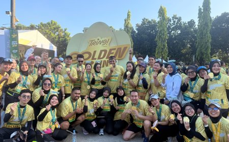 Tring Golden Run 2026 Pegadaian Sukses, Donasi Rp1,25 Miliar untuk Atlet Indonesia