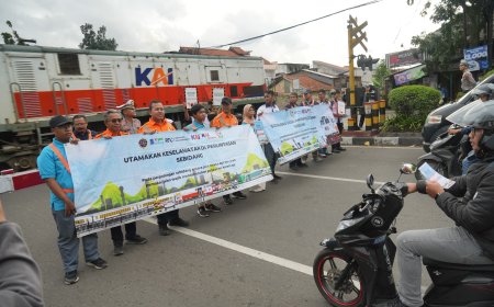 Waspada! 342 Perlintasan Sebidang di Bandung, KAI Ungkap Data Mengejutkan
