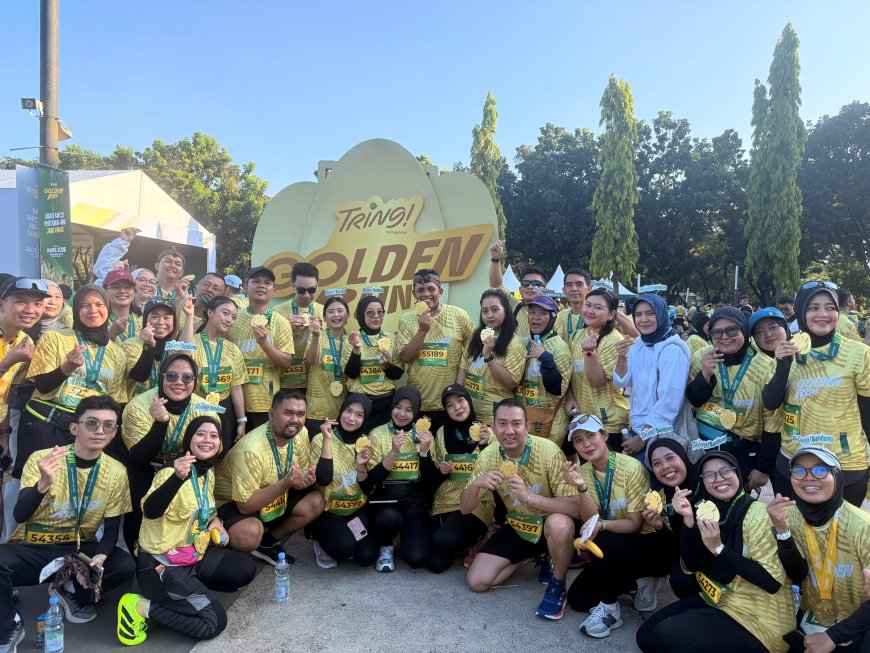 Tring Golden Run 2026 Pegadaian Sukses, Donasi Rp1,25 Miliar untuk Atlet Indonesia