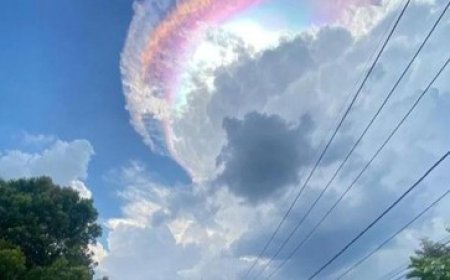 Langit Jonggol Heboh, BMKG Ungkap Misteri Awan Pelangi