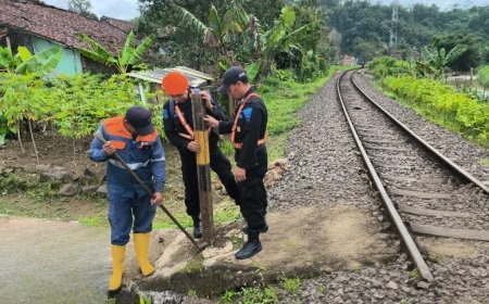 KAI Daop 2 Bandung Tutup 38 Perlintasan Rawan Kecelakaan