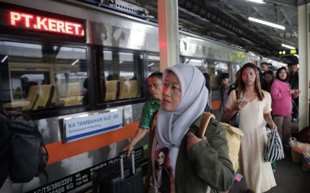 Libur IdulAdha 2026, Tiket Kereta dari Bandung Tembus 102 Persen