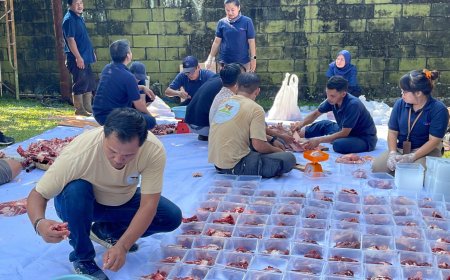 PLN UID Jawa Barat Bagikan 26.601 Paket Daging Kurban
