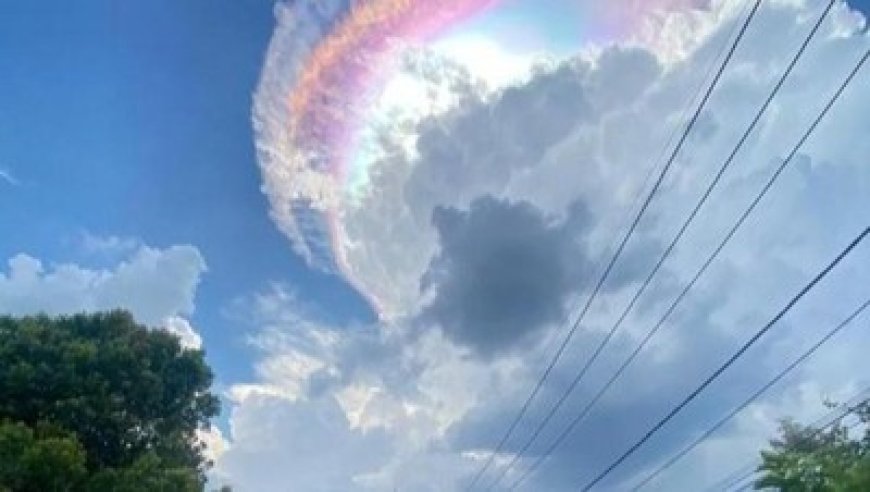 Langit Jonggol Heboh, BMKG Ungkap Misteri Awan Pelangi