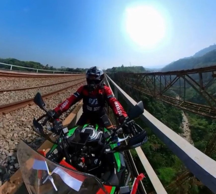 KAI Bandung Larang Warga Selfie di Jembatan Cisomang dan Cikubang, Risikonya Mematikan!