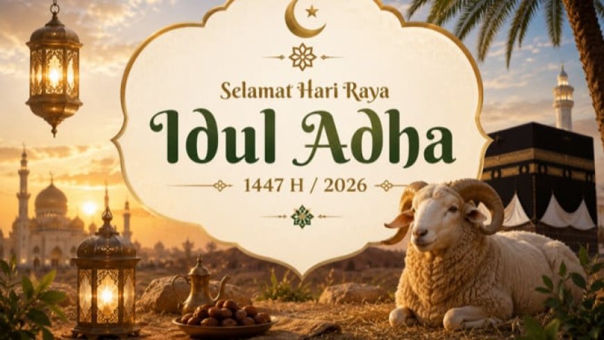 Ucapan Idul Adha 2026 Paling Menyentuh Hati, Cocok untuk WA, Instagram, dan Facebook