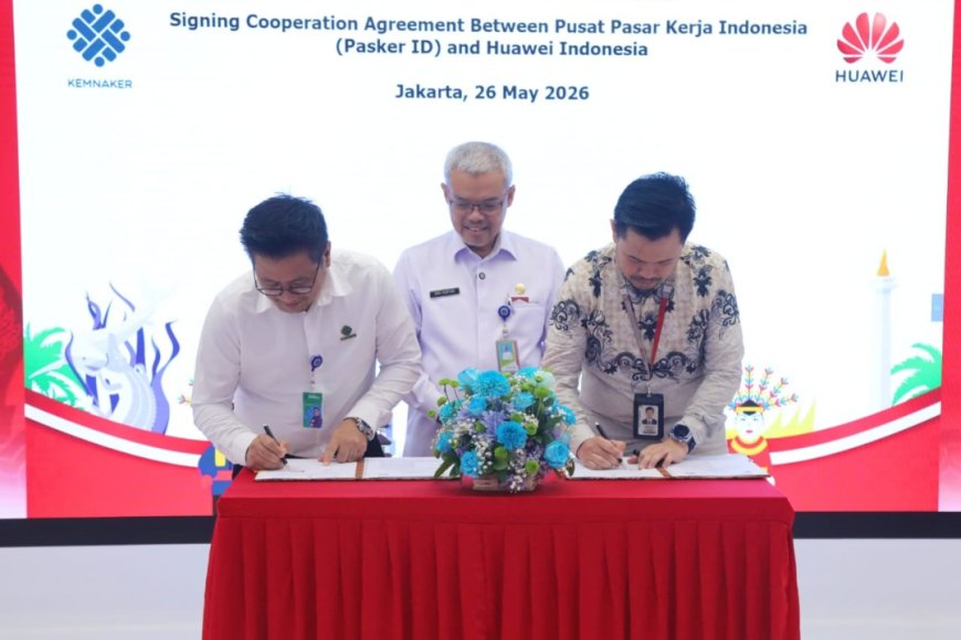 Kemnaker Gandeng Huawei, Program Magang dan Kompetensi Digital Anak Muda Diperluas