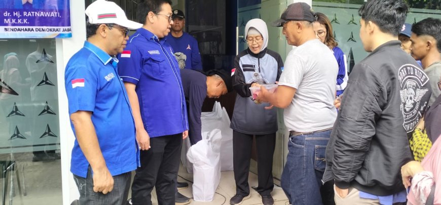Demokrat Jabar Tebar Ribuan Paket Kurban, Pangandaran Jadi Target Strategis