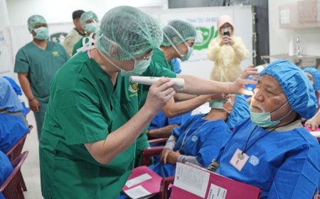Ratusan Warga Jabar Jalani Operasi Katarak Gratis Summarecon Bandung