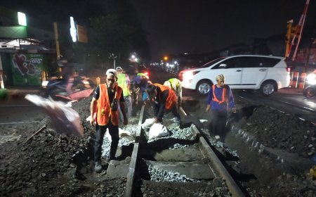 Jalan Sunda Bandung Ditutup Bertahap 6-12 Juni 2026, KAI Lakukan Perbaikan Rel di Perlintasan JPL 164