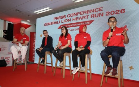 Generali Lion Heart Run 2026 Salurkan 100 Persen Dana untuk Pendidikan Anak