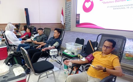 HUT ke-125, Pegadaian Jawa Barat Targetkan 125 Pendonor
