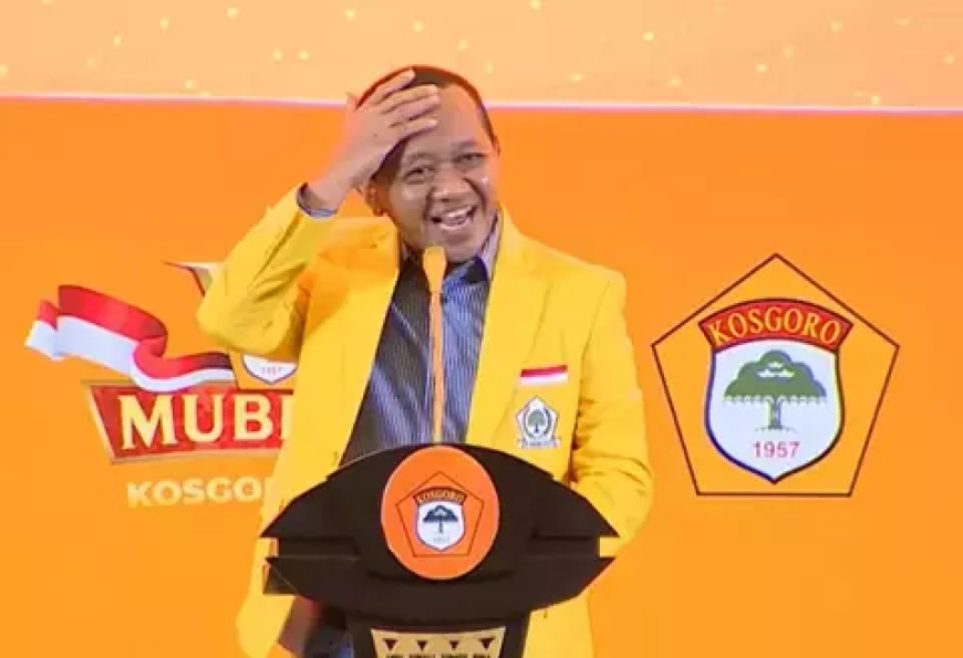 Bahlil Syok Dengar Lagu MBG Saat Naik Podium