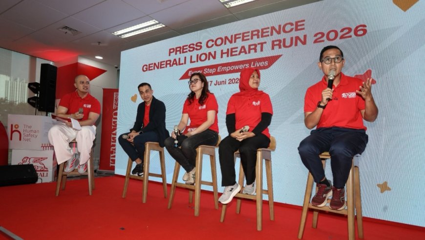 Generali Lion Heart Run 2026 Salurkan 100 Persen Dana untuk Pendidikan Anak