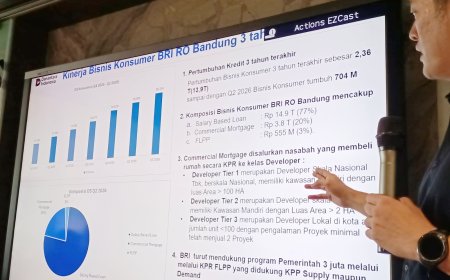 BRI Bandung Genjot KPR Bunga Berjenjang, Portofolio Pembiayaan Perumahan Tembus Rp19,3 Triliun
