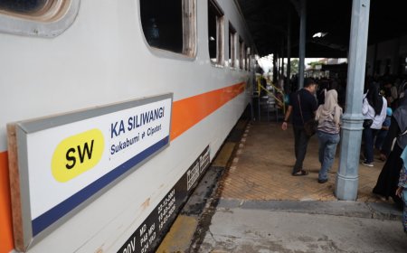 KA Siliwangi Pecahkan Rekor Libur Sekolah 2026, Okupansi Tembus 103 Persen