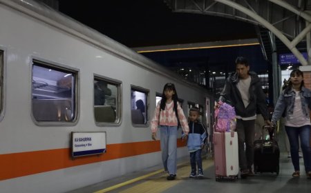 KAI Daop 2 Bandung Layani 2,77 Juta Penumpang pada Semester I 2026, Tumbuh 11,2 Persen