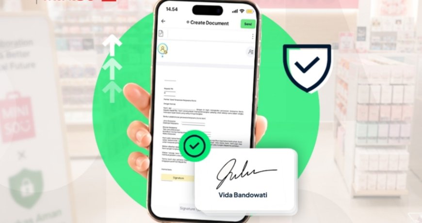 MINISO Indonesia Digitalisasi 400 Dokumen per Bulan