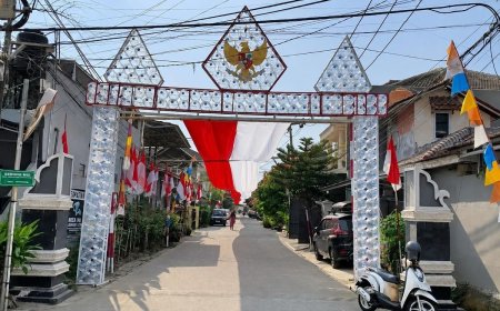Bendera Merah Putih 400 Meter Semarakkan HUT RI ke-81 di Tangerang