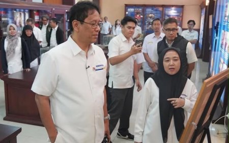 Sidak Kanwil DJPb Jabar, Menkeu Purbaya Soroti Disiplin Pengelolaan Anggaran