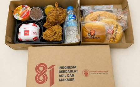 Richeese Jadi Makanan Favorit Istana Kepresiden untuk Suvenir HUT RI ke-81