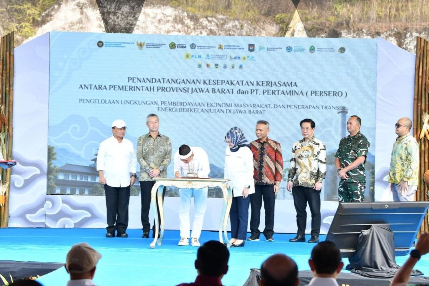 Pertamina dan Pemprov Jabar Bangun Ekosistem Hidrogen Rendah Karbon