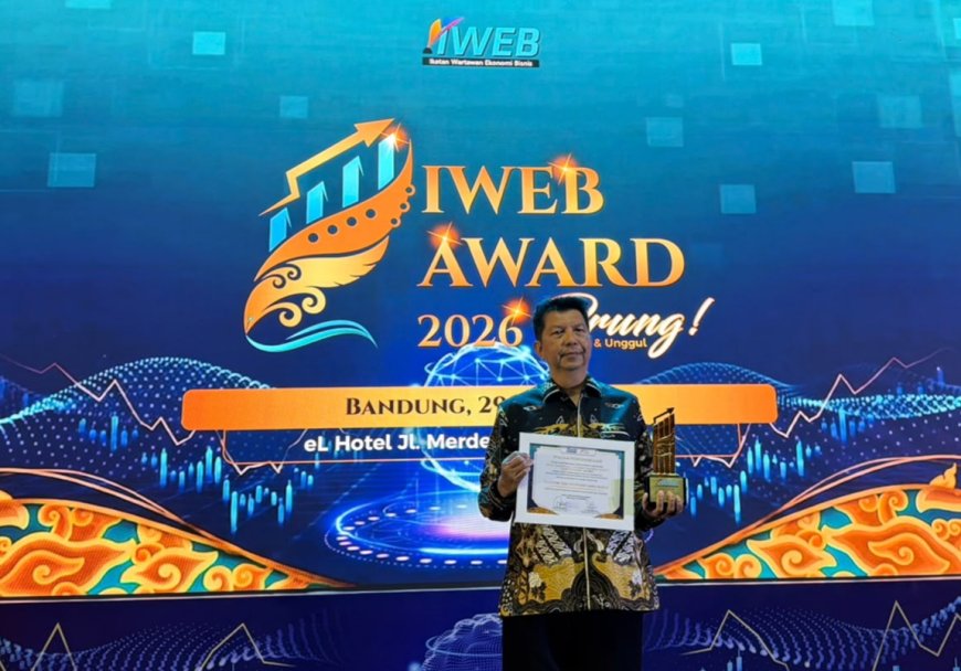 OJK Jabar Raih IWEB Financial Literatur and Education Partnership Award 2026