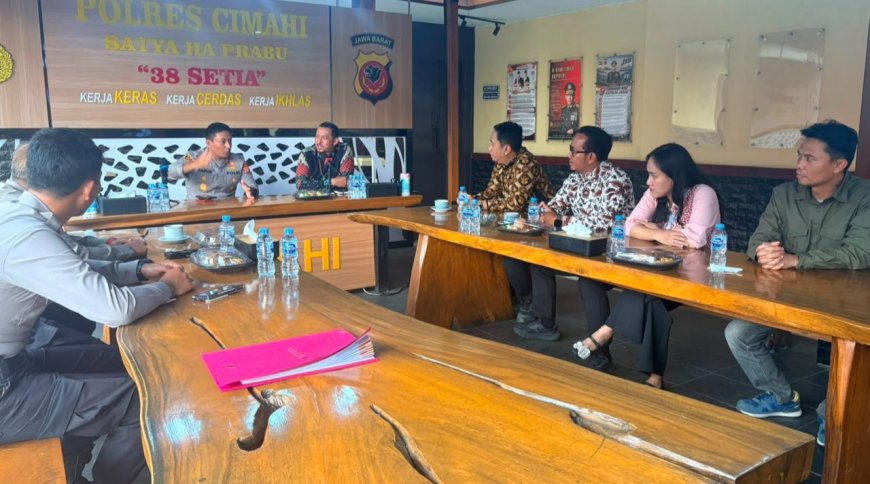 PLN Gandeng Polres Cimahi Perkuat Pengamanan PSN PLTA Upper Cisokan