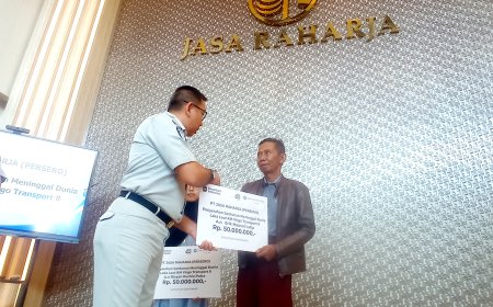 Jasa Raharja Tuntaskan Santunan 6 Korban Meninggal KMP Virgo Transport